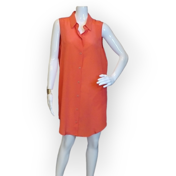 Aaron Ashe Dresses & Skirts - AARON ASHE SILK SHIRT DRESS XS & M